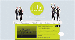 Desktop Screenshot of julievousaime.com